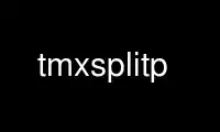 Run tmxsplitp in OnWorks free hosting provider over Ubuntu Online, Fedora Online, Windows online emulator or MAC OS online emulator