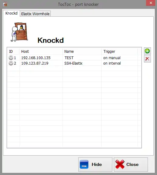 Download web tool or web app TocToc (Port Knock)