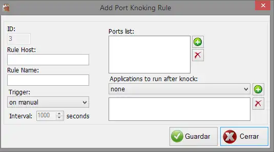 Download web tool or web app TocToc (Port Knock)