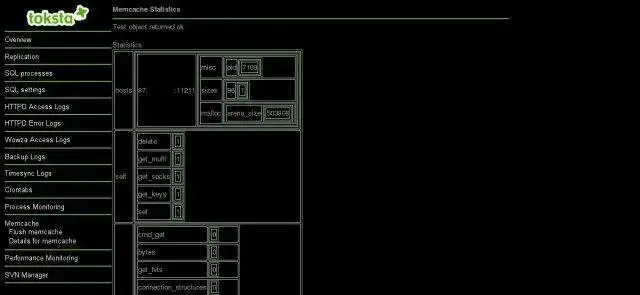 Download web tool or web app toksta Server Monitoring