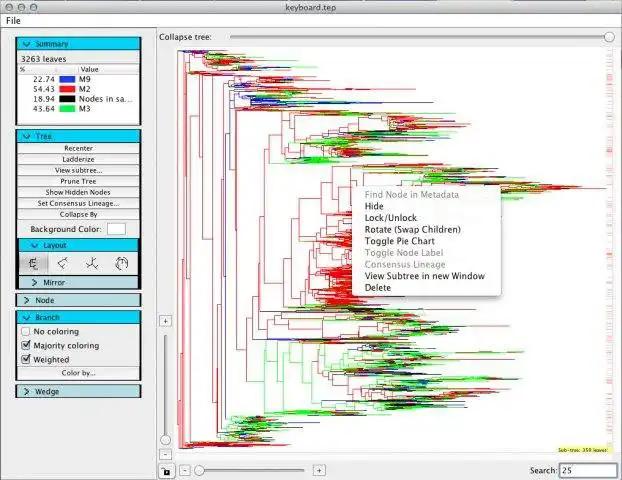 Download web tool or web app Topiary Explorer