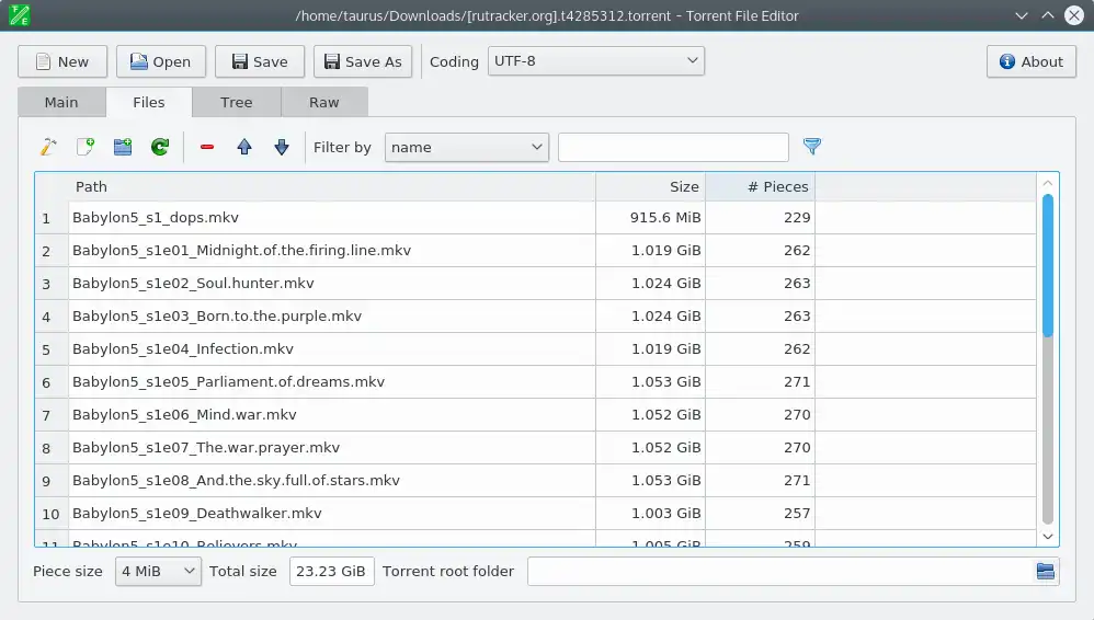 Download web tool or web app Torrent File Editor