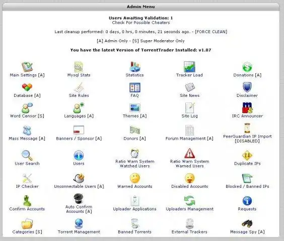 Download web tool or web app TorrentTrader to run in Linux online