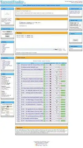 Download web tool or web app TorrentTrader to run in Linux online