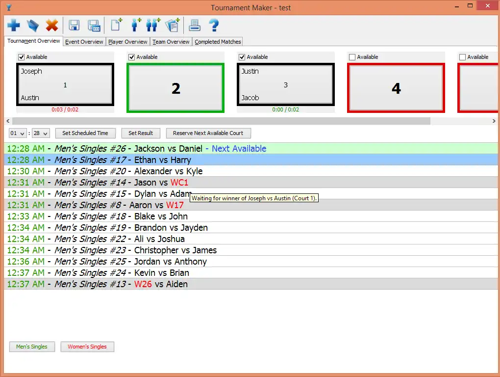 Download web tool or web app Tournament Maker