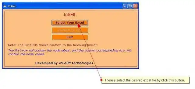 قم بتنزيل أداة الويب أو تطبيق الويب toXML