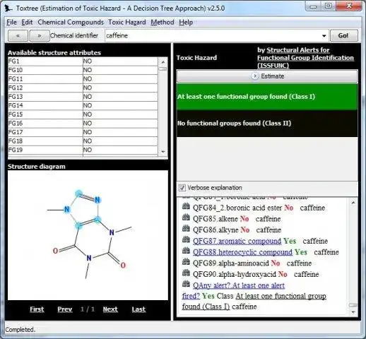 Download web tool or web app Toxtree: Toxic Hazard Estimation to run in Windows online over Linux online