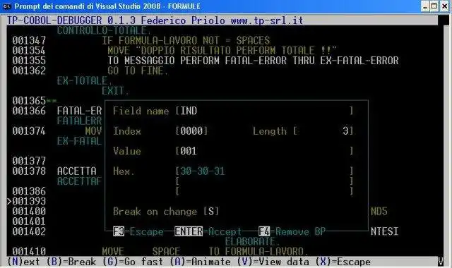 Download web tool or web app TP-COBOL-DEBUGGER