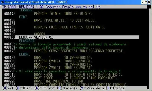 Download web tool or web app TP-COBOL-DEBUGGER