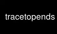 Run tracetopends in OnWorks free hosting provider over Ubuntu Online, Fedora Online, Windows online emulator or MAC OS online emulator