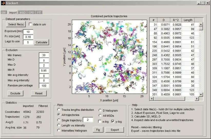 Download web tool or web app TrackArt