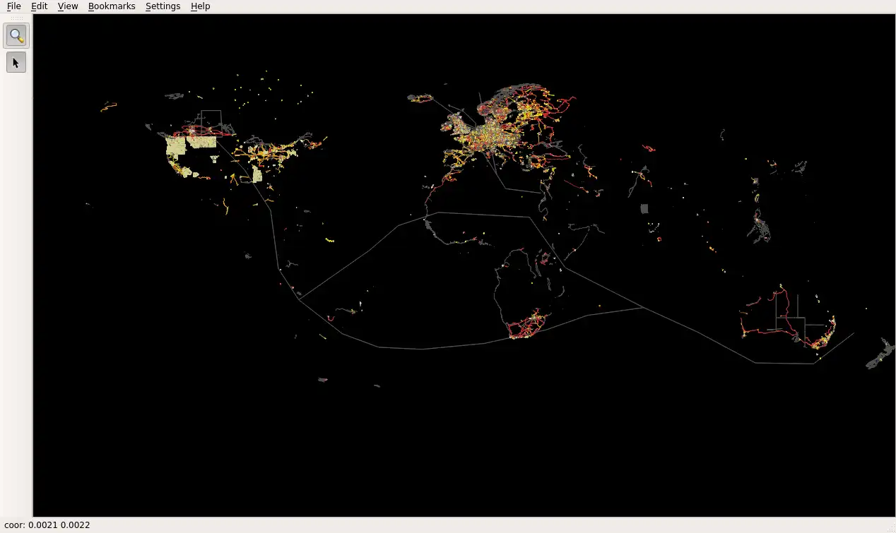 Download web tool or web app trafalgar.map