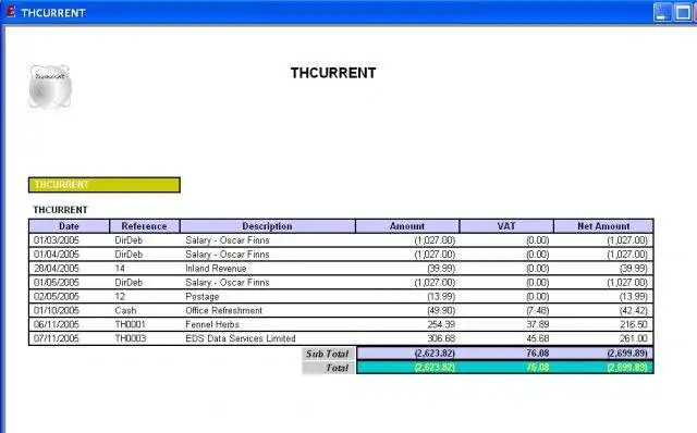 Download web tool or web app Transcraft My Accountant