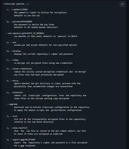 Télécharger l'outil Web ou l'application Web transcrypter git