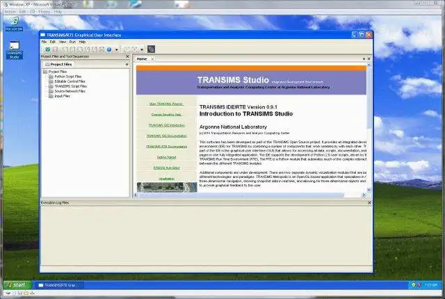 Download web tool or web app TRANSIMS Studio to run in Windows online over Linux online