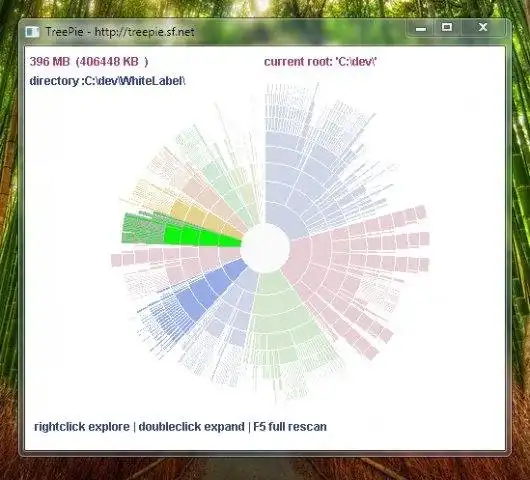 Download web tool or web app TreePie