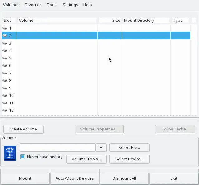 Download web tool or web app truecrypt-wxGTK3