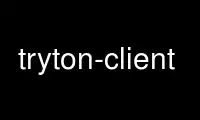 Run tryton-client in OnWorks free hosting provider over Ubuntu Online, Fedora Online, Windows online emulator or MAC OS online emulator