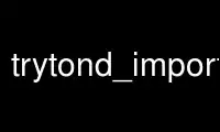 Run trytond_import_zip in OnWorks free hosting provider over Ubuntu Online, Fedora Online, Windows online emulator or MAC OS online emulator