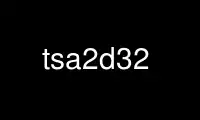 Run tsa2d32 in OnWorks free hosting provider over Ubuntu Online, Fedora Online, Windows online emulator or MAC OS online emulator