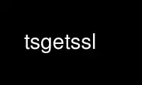 Run tsgetssl in OnWorks free hosting provider over Ubuntu Online, Fedora Online, Windows online emulator or MAC OS online emulator