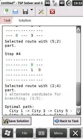 Descargue la herramienta web o la aplicación web TSP Solver and Generator