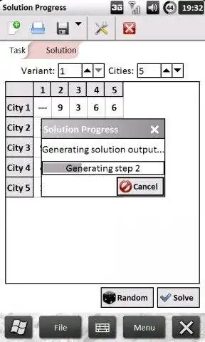 Muat turun alat web atau aplikasi web TSP Solver and Generator