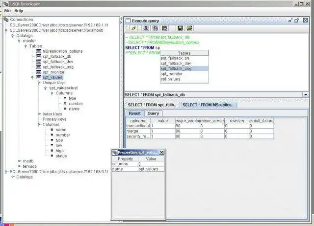 Download web tool or web app T-SQL developer