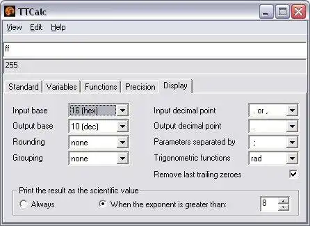 Download web tool or web app TTCalc - a mathematical calculator to run in Windows online over Linux online