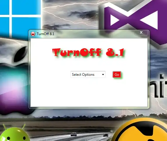 Download web tool or web app TurnOff 8.1