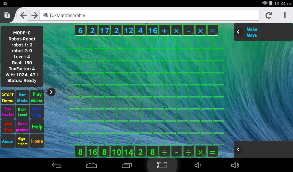 Download web tool or web app Tux Math Scrabble to run in Linux online