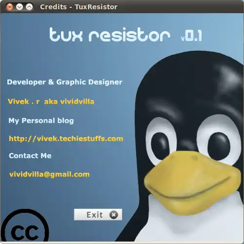 Download web tool or web app Tux Resistor