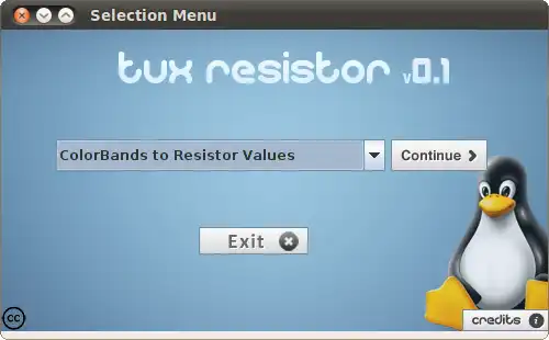 Download web tool or web app Tux Resistor