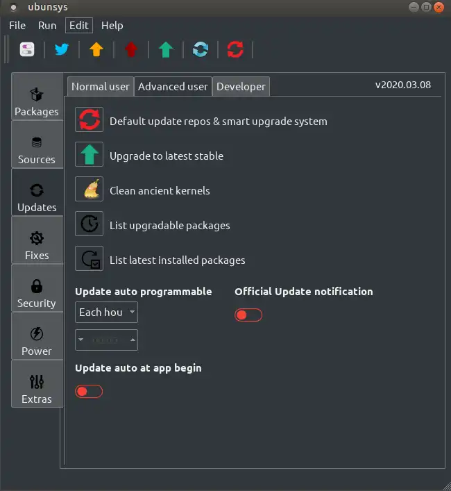 Descarga la herramienta web o la aplicación web ubunsys