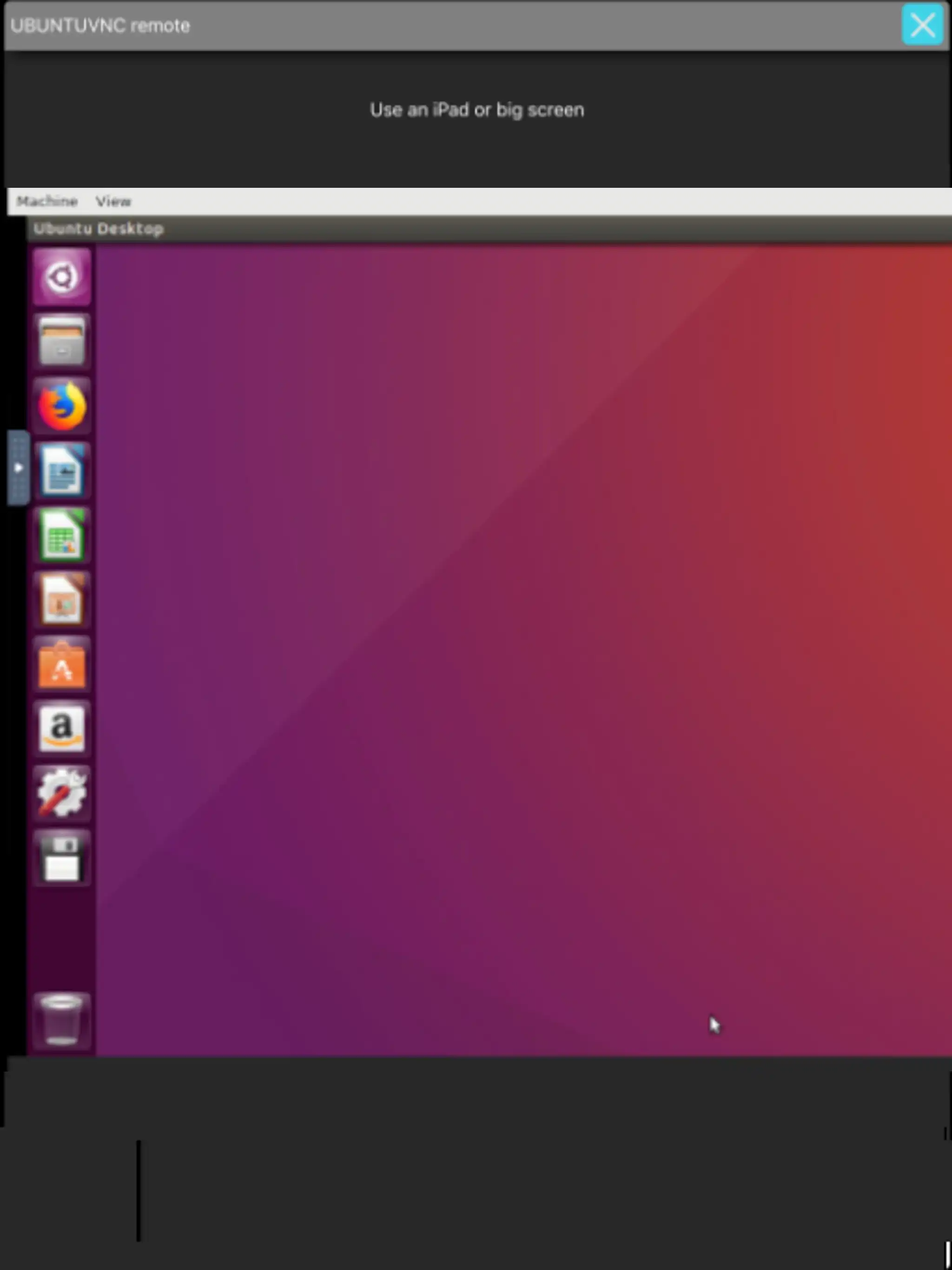 UbuWorks Ubuntu vanaf een Android