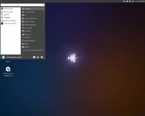 Kostenloses Ubuntu Studio online