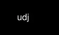 Run UDJ in OnWorks free hosting provider over Ubuntu Online, Fedora Online, Windows online emulator or MAC OS online emulator