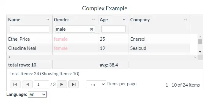 Descargue la herramienta web o la aplicación web UI-Grid