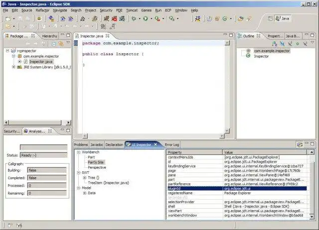 Download web tool or web app UI Inspector for Eclipse