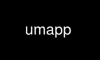 Run umapp in OnWorks free hosting provider over Ubuntu Online, Fedora Online, Windows online emulator or MAC OS online emulator