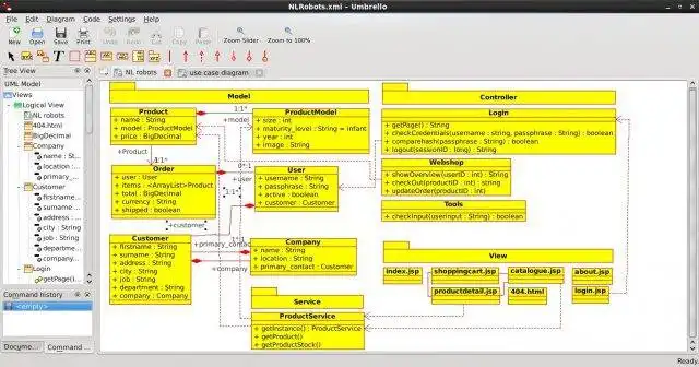 Download web tool or web app Umbrello UML Modeller