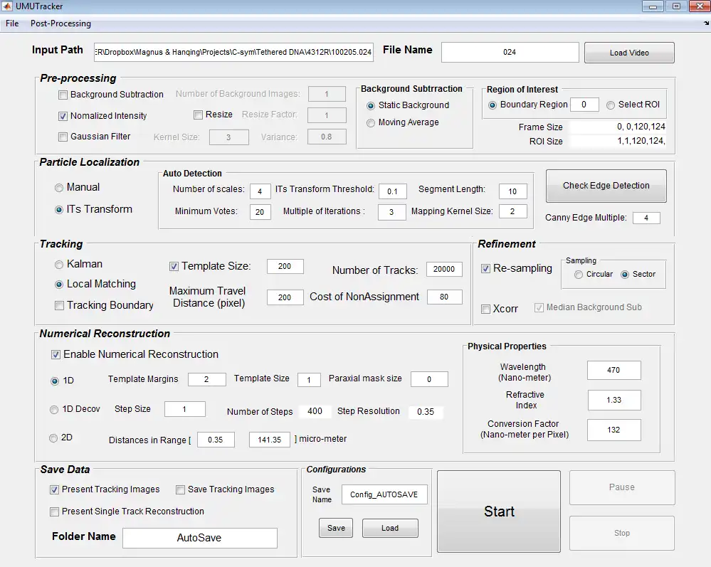 Download web tool or web app UmUTracker