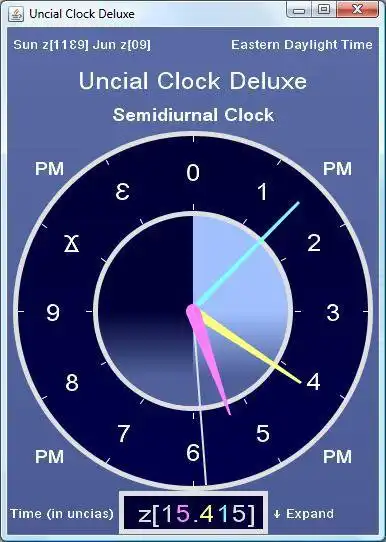 Download web tool or web app UncialClock