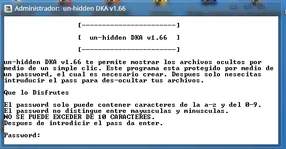 Download web tool or web app un-hidden DKA