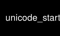 Run unicode_start in OnWorks free hosting provider over Ubuntu Online, Fedora Online, Windows online emulator or MAC OS online emulator