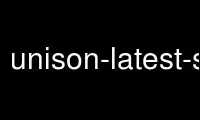 Run unison-latest-stable-gtk in OnWorks free hosting provider over Ubuntu Online, Fedora Online, Windows online emulator or MAC OS online emulator