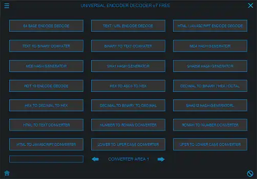 Download web tool or web app Universal Encoder Decoder - AyaN Softwar