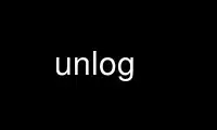 Run unlog in OnWorks free hosting provider over Ubuntu Online, Fedora Online, Windows online emulator or MAC OS online emulator