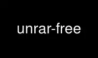 Run unrar-free in OnWorks free hosting provider over Ubuntu Online, Fedora Online, Windows online emulator or MAC OS online emulator