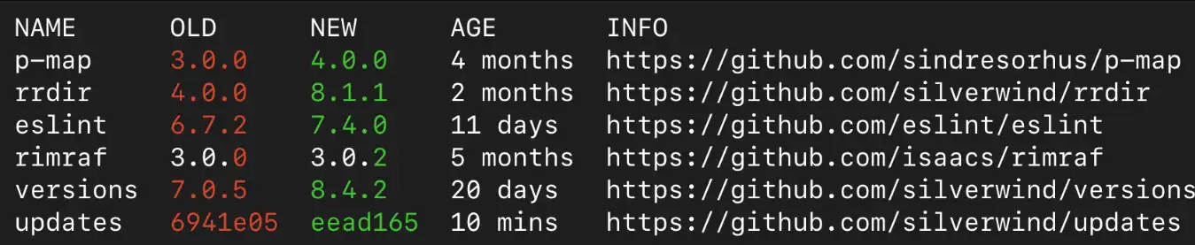 Download web tool or web app updates